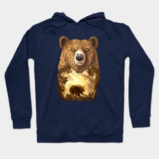 Brown Bear Hoodie